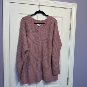2X Sonoma Pink Sweater